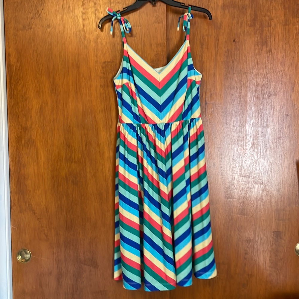 Rainbow Chevron Sundress